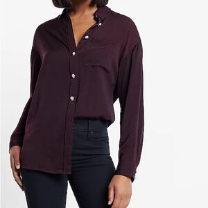 Express Boyfriend Portofino Shirt